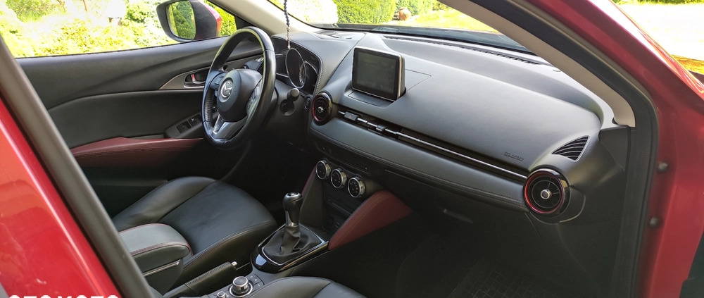Mazda CX-3 cena 55500 przebieg: 120000, rok produkcji 2016 z Dębica małe 29